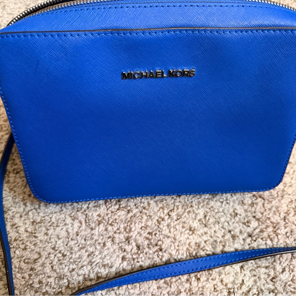 Michael Kors Vibrant Blue Crossbody Bag
